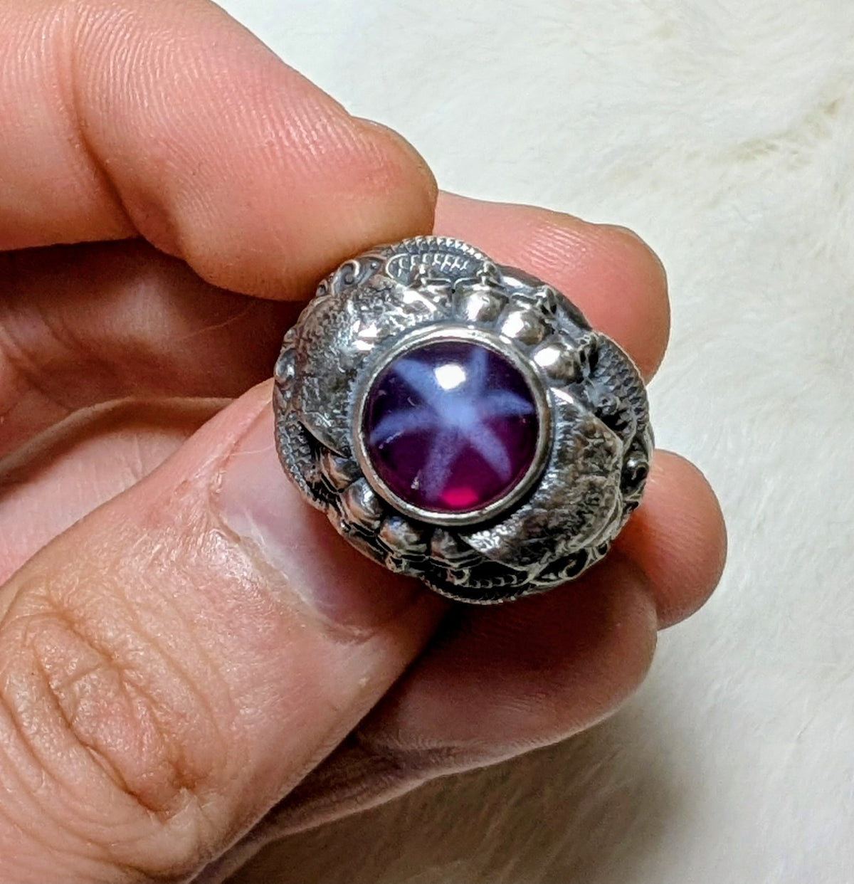 Star ruby cultist ring slim variant