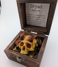 Dryad fairy skull pendant