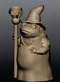 Toad wizard sphere holder STL file digital download